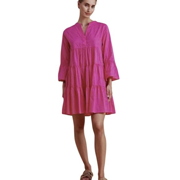CHARINA SARTE Tunic Dress Pink Size XS NWOT - Picture 1 of 11